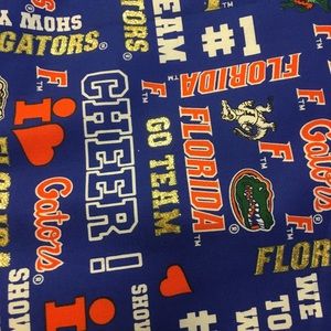 Handmade Florida Gators Pillowcase